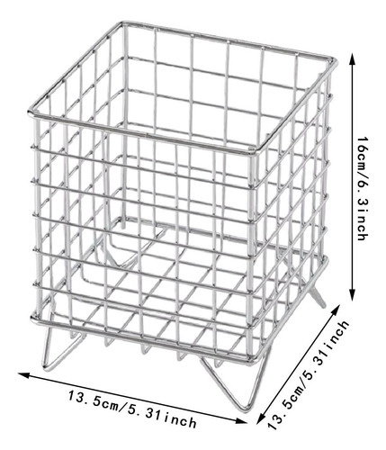 Iron Storage Basking Organizador Organizador De Plata