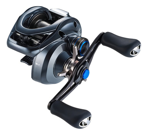 Carrete de pesca izquierdo Shimano Slx Dc Xt 71 Xg, color negro