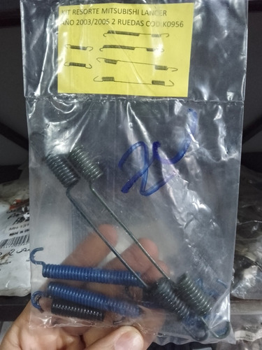 Kit De Resortes De Bandas Mitsubishi Lancer Año 2003 / 2005