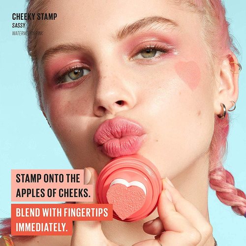 Rubor Kaja Cheeky Stamp 04 Feisty Rosy Finish 5 Ml