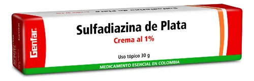 Sulfadiazina De Plata 1% (genfar)