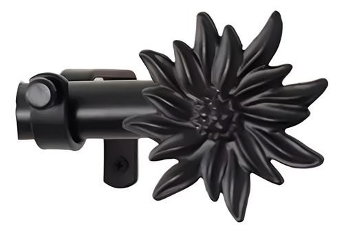 Barral Cortina Ironwood 22mm A Medida De 1 A 4m Linea Nakash Negro Terminal Dalia