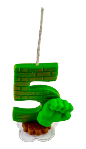 Vela De Aniversário Hulk 5 Anos: Faça Um Pedido Especial