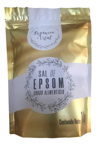 Sal De Epsom 1 Kg Organico Y Vital