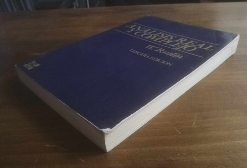 Análisis Real Y Complejo W. Rudin (Usado)