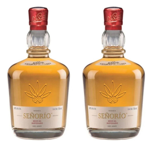Pack De 2 Mezcal El Señorio Reposado 750 Ml