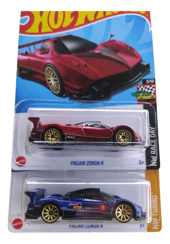 Carro De Carrera Colección Pagani Original Hot Wheels 1:64