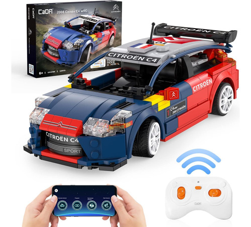 Juguete P/armar Bloques A Radio Control Citroen C4 Wrc -cada