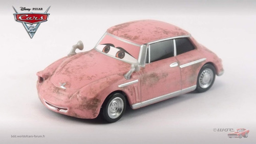 Cars Disney Pixar Geartrude Paris Tour Die- Cast Mattel