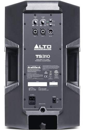 Alto Ts310 Bafle / Monitor Activo De 10'' Y 1000w Rms