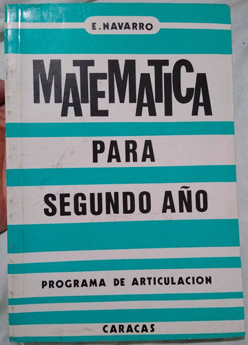 Matemática 2do. Año E. Navarro