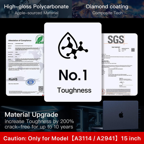 Case Macbook Air 15 Inch Soonjet Compatible 2023 2024