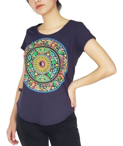 Playera Larva - Blusa Portal Huichol