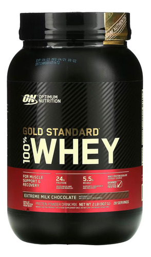 100% Whey Gold Standard 2 Lb - Unidad a $189900