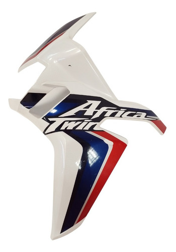 Cacha lat. izq. honda africa twin 1000 17 blanco c/detalles