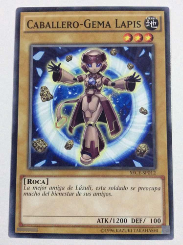 Yugioh! Caballero-gema Lapis Sece-sp012