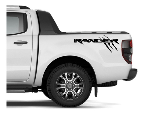 Calco Vinilo Lateral Ford Ranger Garra