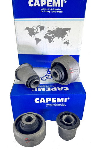 Kit X4 Bujes De Parrilla Capemi Renault Megane 2