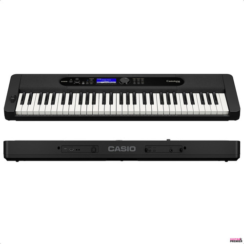 Organo Teclado Casio Ct-s410 Sensitivo Atril Funda Pedal