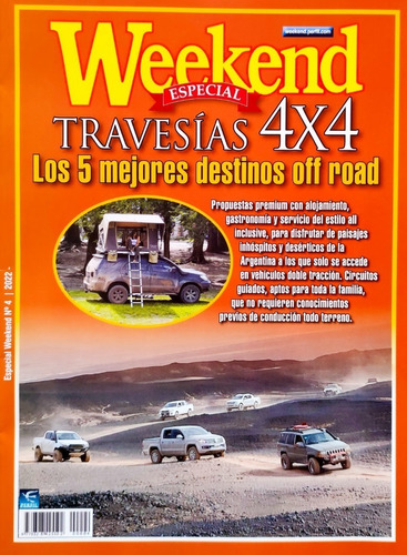 Revista Weekend Especial N° 4 Travesías 4x4 