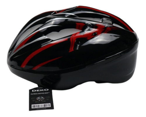 Imagem 5 de 8 de Kit Preto Capacete Joelheira Cotoveleira Munhequeira Infanti