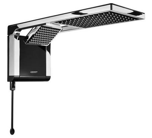 Ducha Eletrônica Lorenzetti Acqua Duo Flex 5500w Preto 127v