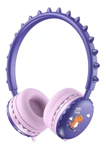  QearFun Auriculares de dinosaurio para niños y niños