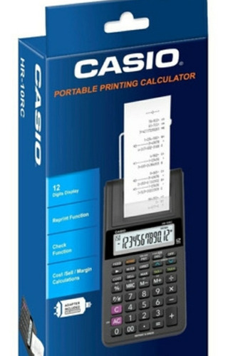 Calculadora Con Impresora Casio Modelo Hr-10rc