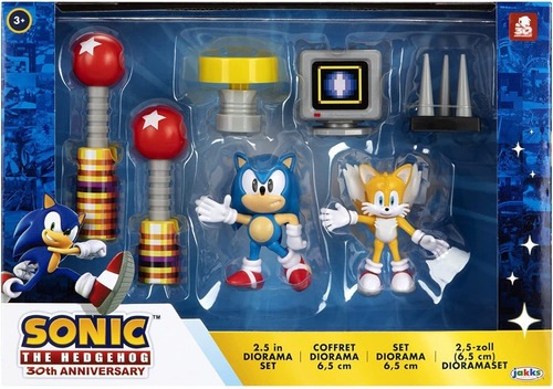 Set Diorama Sonic & Tails (30 Th Anniversary