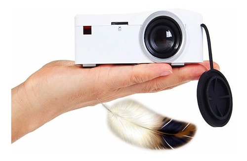 Imagen 1 de 1 de Mini Proyector Led Con Bateria 120 Lumens Hdmi 3d Full Hd 4k