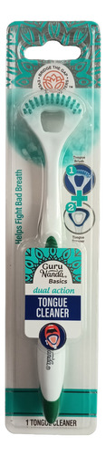 Limpiador De Lengua Y Raspador Guru Nanda Basics Dual Action