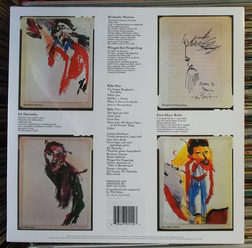 Captain Beefheart Lp 180 g The Spotlight Kid Lacrado