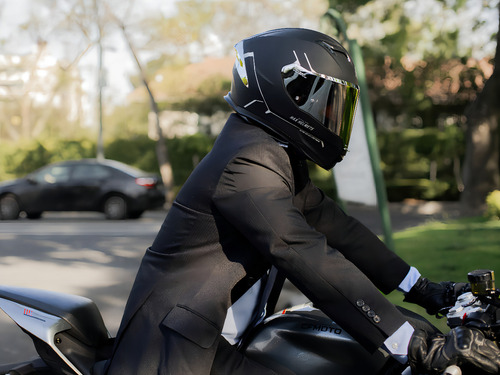 Capacete Hax Force Preto/Prata XL Fechado Prateado Tamanho XL Extra Grande