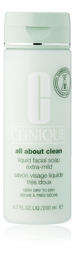 Clinique - Jabón Facial Líquido Extra Suave, Muy Seco Par.