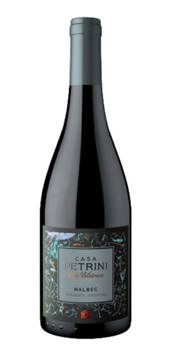 Vino Casa Petrini Malbec Volcanica. Cosecha 2019 Premiada