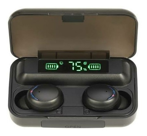 Audífonos in-ear gamer inalámbricos TWS F9-5 BTH-F9-5 negro