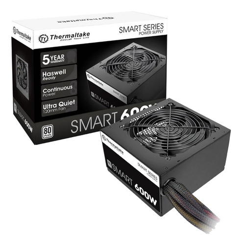 Fuente Thermaltake 600w Smart Spd-0600p 80 Plus  Znorte