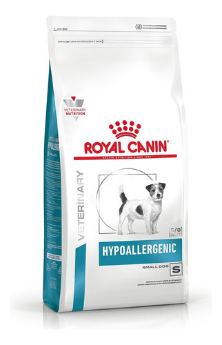 Alimento Royal Canin Veterinary Diet Canine Hypoallergenic para perro adulto de raza pequeña sabor mix en bolsa de 2 kg