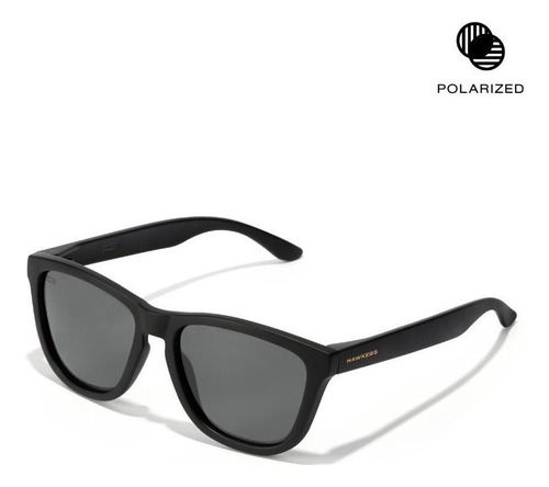 Gafas De Sol Polarizadas Hawkers One Hombre Y Mujer Color de la lente Negro Polarizado Color del armazón Carbono Negro