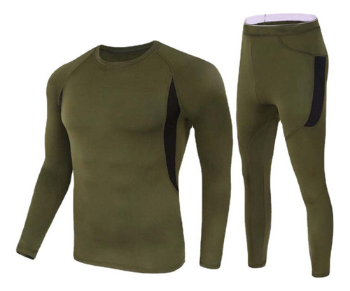 Conjuntos De Ropa Interior Térmica Para Hombre, Traje De Esq