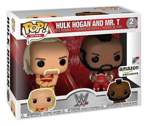 Funko Pop! Wwe - Hulk Hogan And Mr. T (amazon Exclusive)