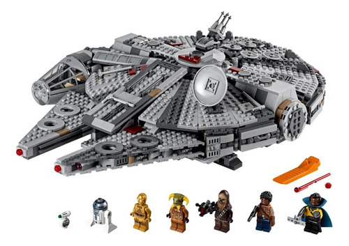 Kit De Construcción Lego Star Wars Halcón Milenario 75257 3+