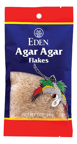 Eden Copos De Agar De Agar, Un Sustituto Tradicional De Gela