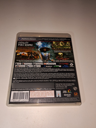 Mortal Kombat Mídia Física Ps3 (Usado)