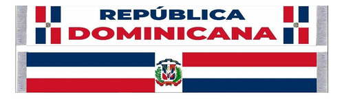 Faixa Cachecol Da Bandeira Da República Dominicana