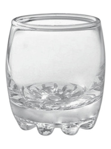 Vasos Vidrio Cortos 80ml X6unidades