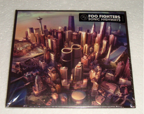 Foo Fighters Sonic Highways Cd Aleman Sellado / Kktus