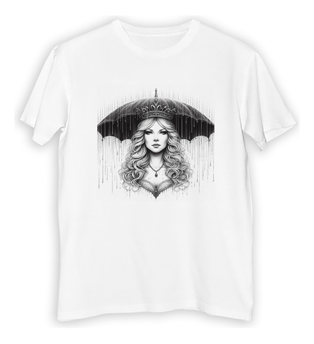 Remera Hombre Reina De La Lluvia Rain Raining M1