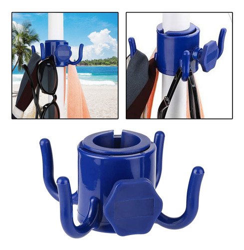 2 Colgador De Gancho Colgante Para Sombrilla De Playa De 4