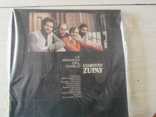 Vinilo La Armonía Del Diablo, Cuarteto Zupay, Philips 1982